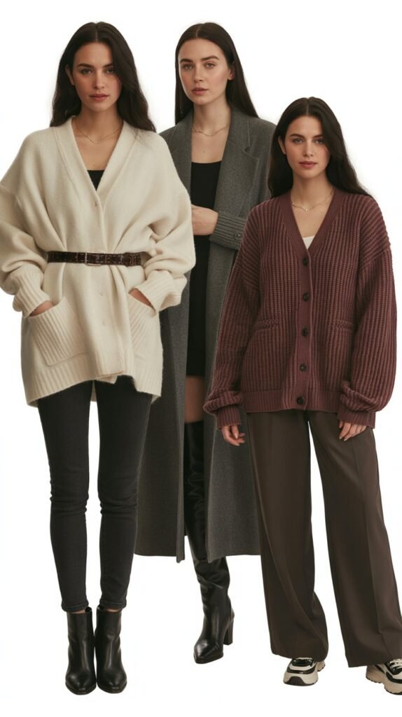 Cardigan as Outerwear