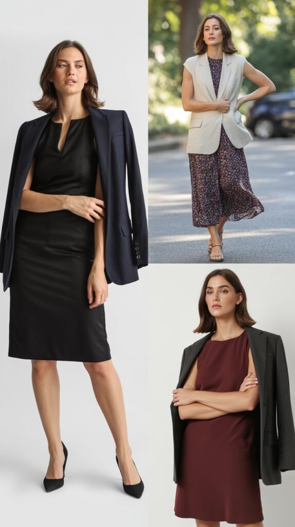 The Sleeveless Dress with Blazer Formula