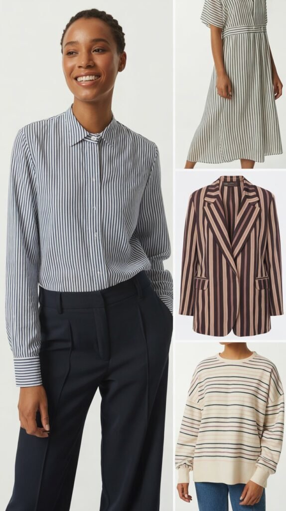 Vertical Striped Clothing