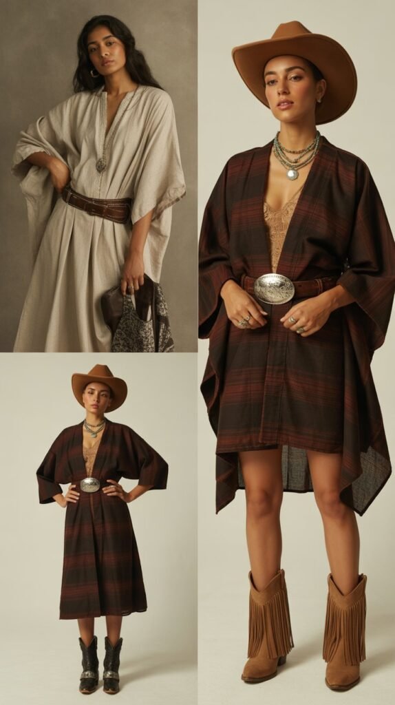 Western Accessories with Non-Western Basics