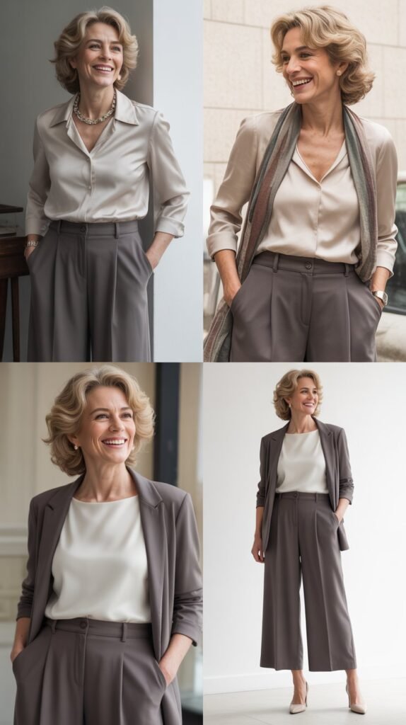 Culottes with Fitted Top