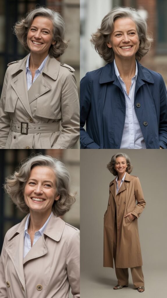 Lightweight Trench Coat or Spring Jacket