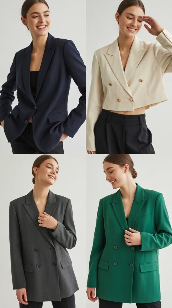 Structured Blazers