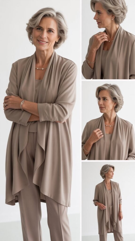 The Layered Cardigan Look