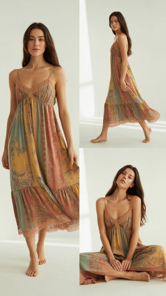 Bohemian Print Sundress