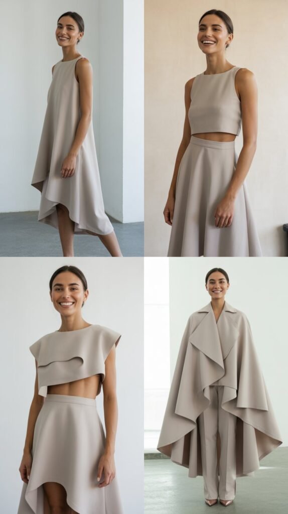  Asymmetrical Hemlines