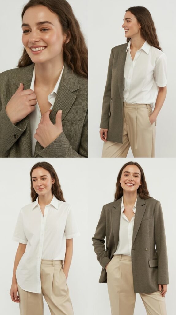 The Statement Blazer with Simple Separates