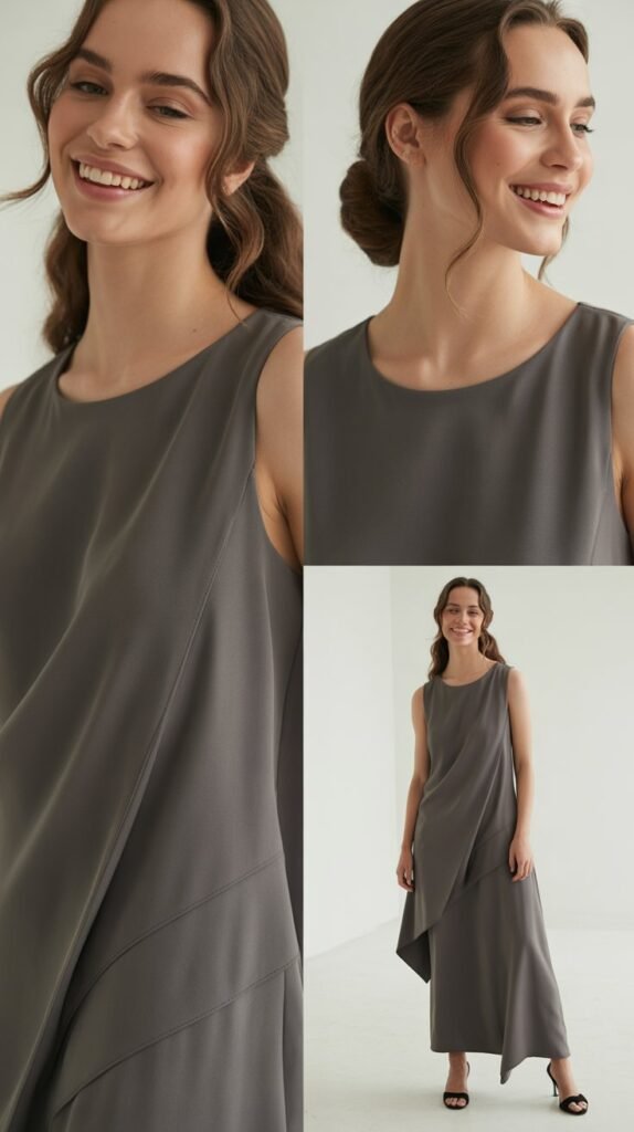 The Refined Asymmetrical Dress