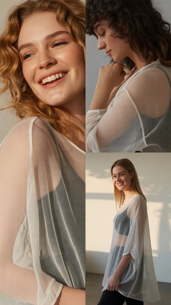 Sheer and Mesh Fabrics