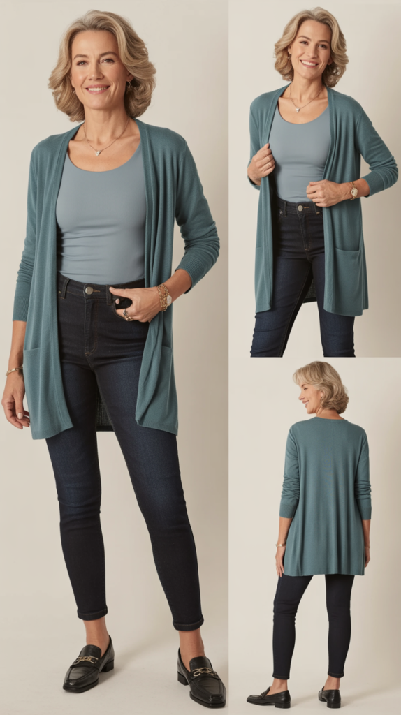  Cardigan Set (Matching Tank and Cardigan)
