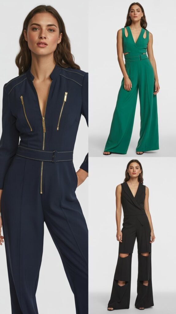 Jumpsuits with Strategic Details