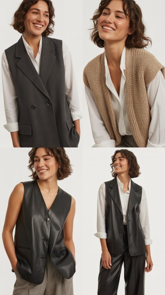 The Tailored Vest Addition: Modern Layering