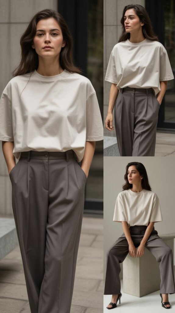 The Elevated T-Shirt and Trousers