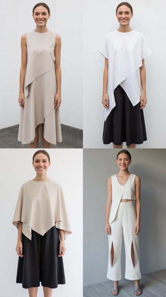 Asymmetrical Hemlines