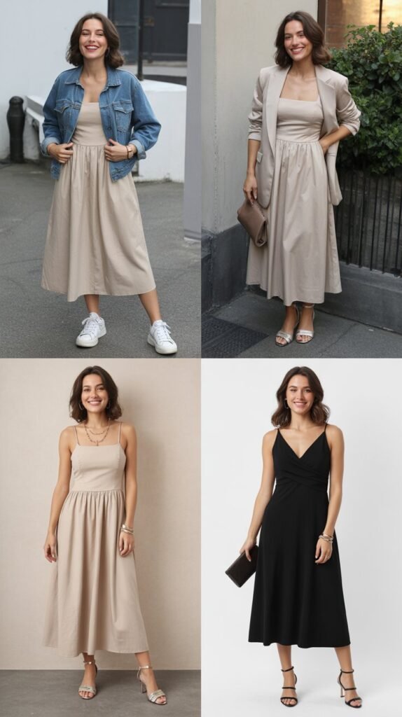 Midi Dress Versatility