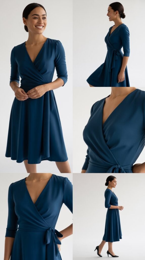 The Classic Wrap Dress