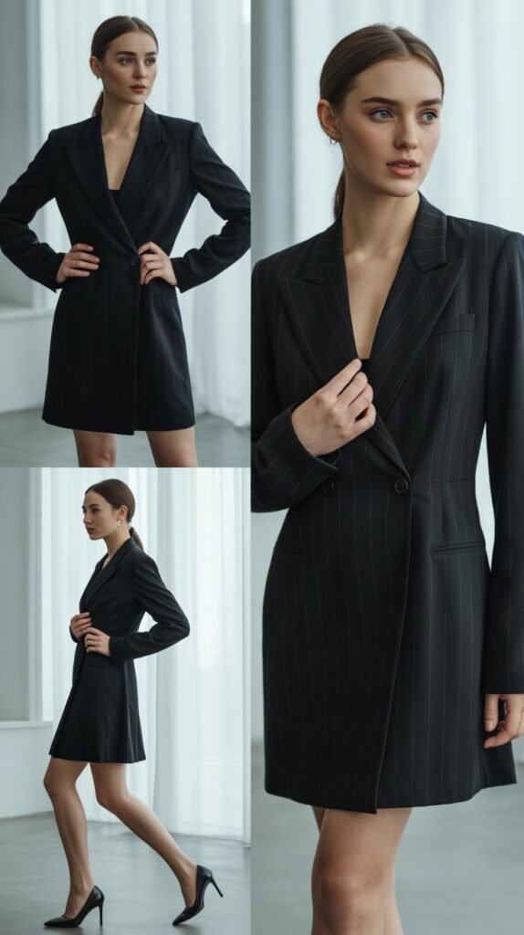 Blazer Dress for One-Piece Impact
