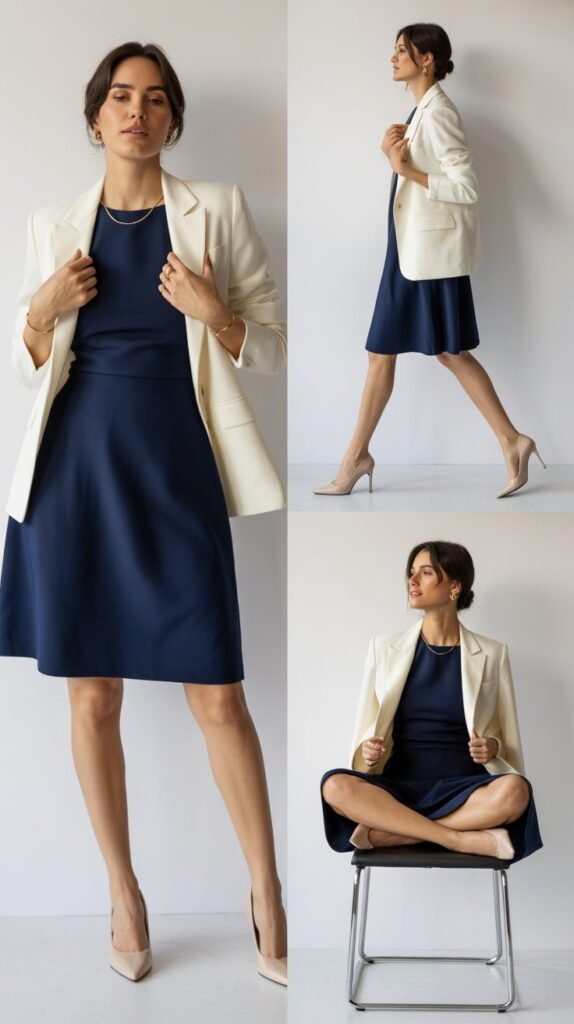 The Smart Casual Dress with Jacket