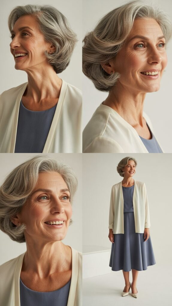  Twin Set with A-Line Skirt