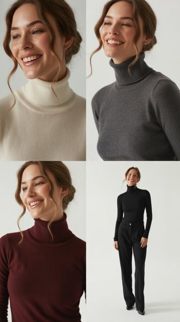 The Turtleneck Foundation: Sleek Simplicity
