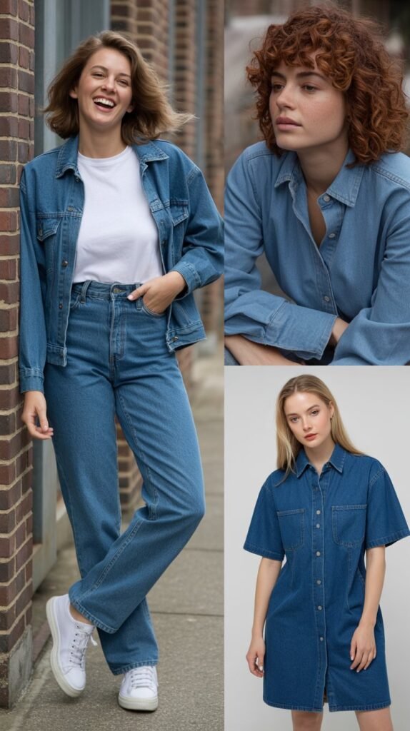 Denim Dreams: Classic Blue Jean Styling