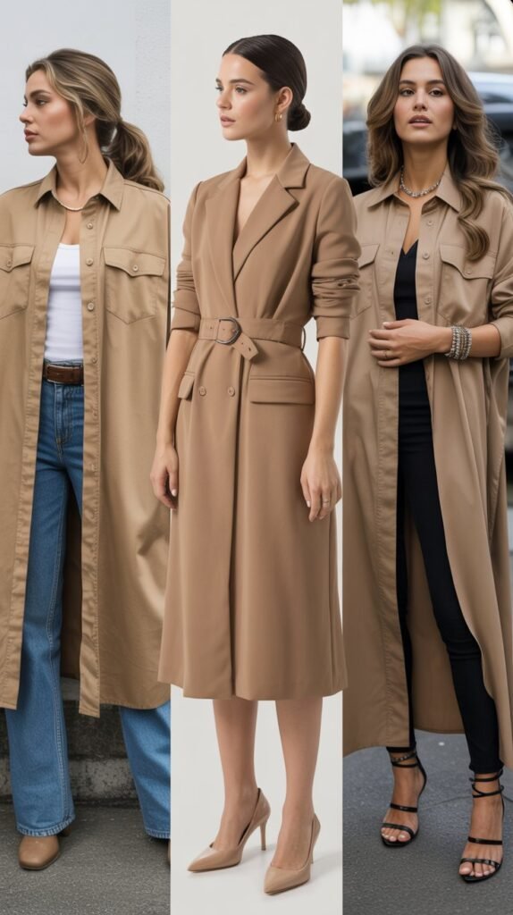 Western Shirt Dress Versatility