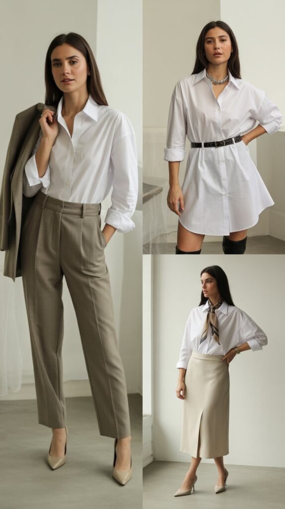 The Oversized Shirt Styled Smart