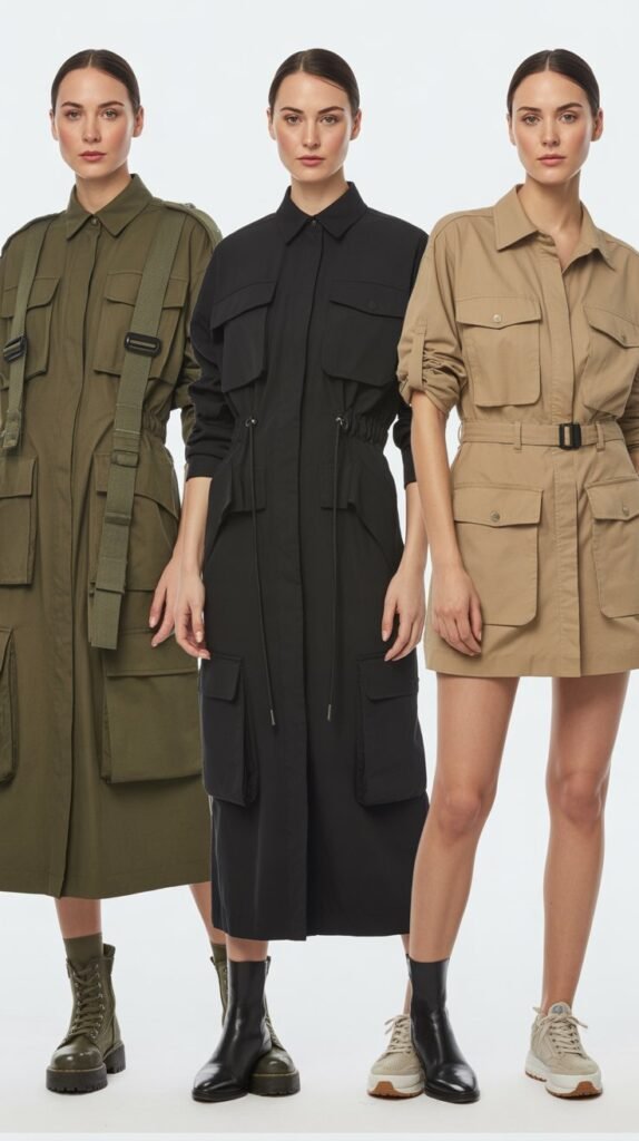  Cargo and Utility Dress Adaptations