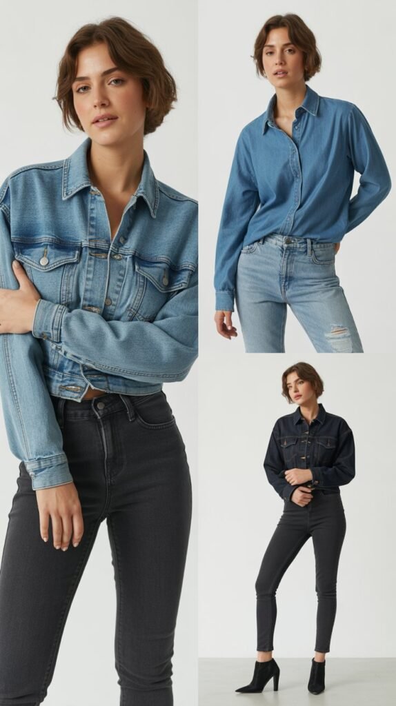 Denim on Denim with Different Washes