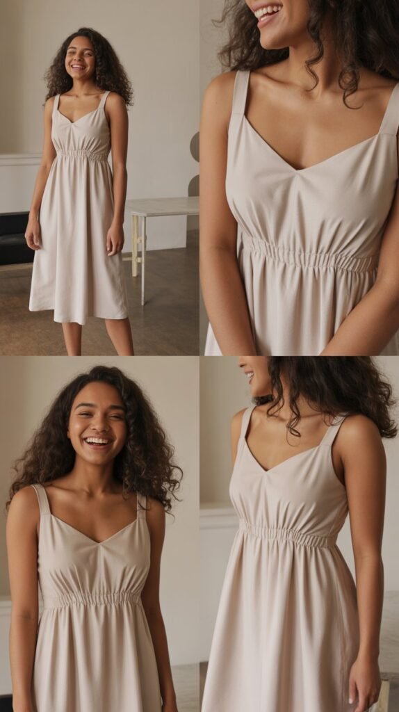 The Graceful Empire Waist Dress