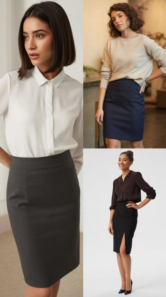 The Sophisticated Pencil Skirt Formula