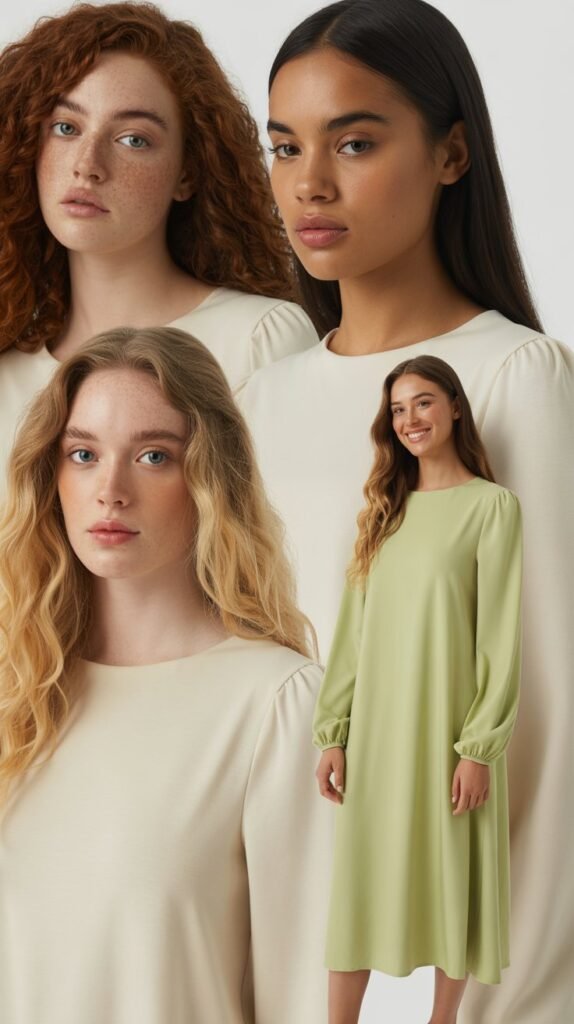 Long Sleeve Dress Simplicity