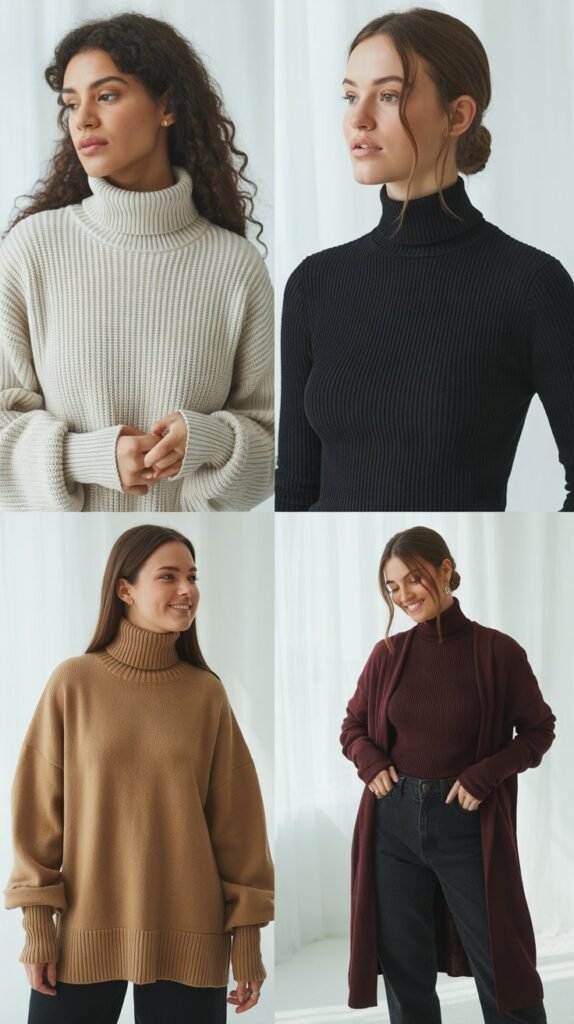  Turtleneck Layering Base