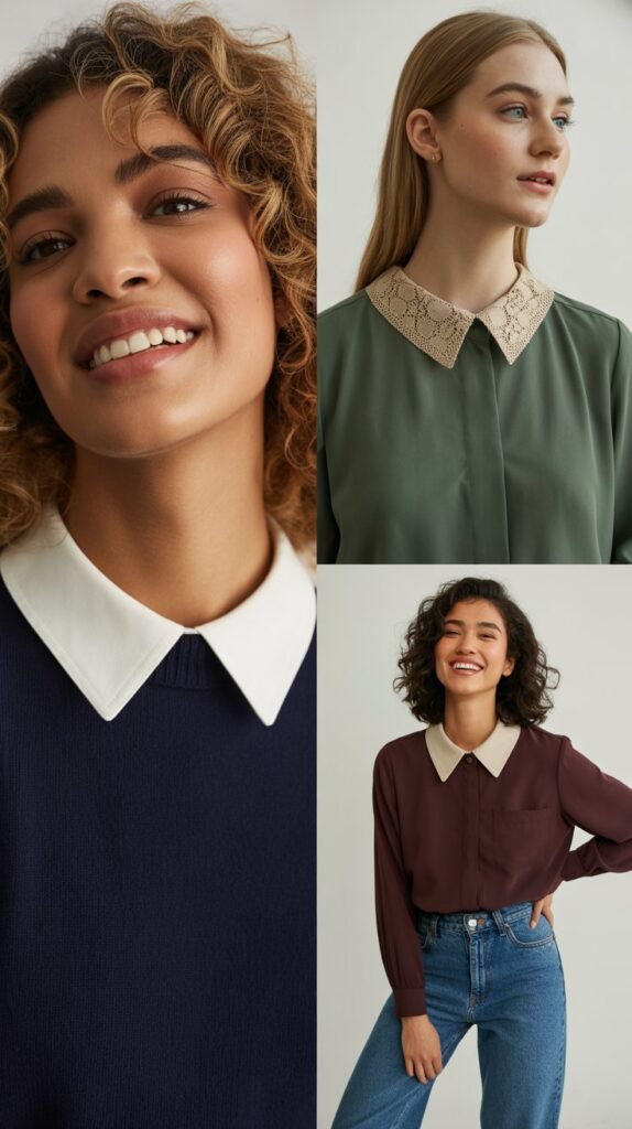 The Contrast Collar Moment: Subtle Interest