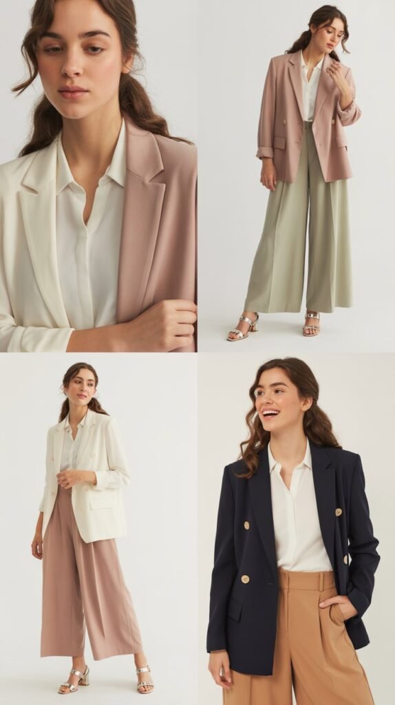 The Culottes and Blazer Ensemble