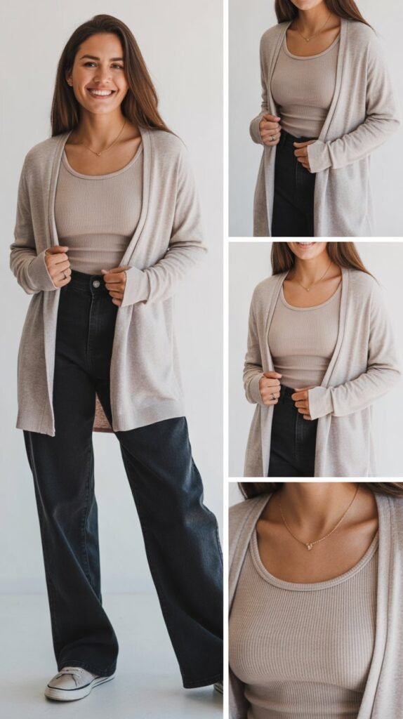 Cardigan Set (Matching Tank and Cardigan)
