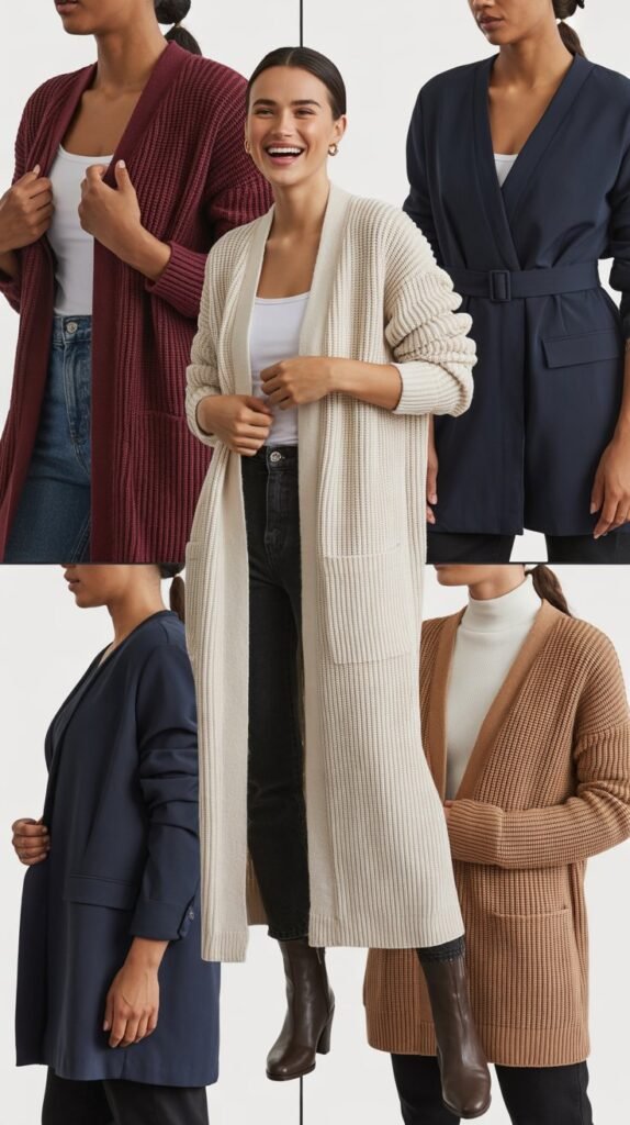 Cardigan as Outerwear