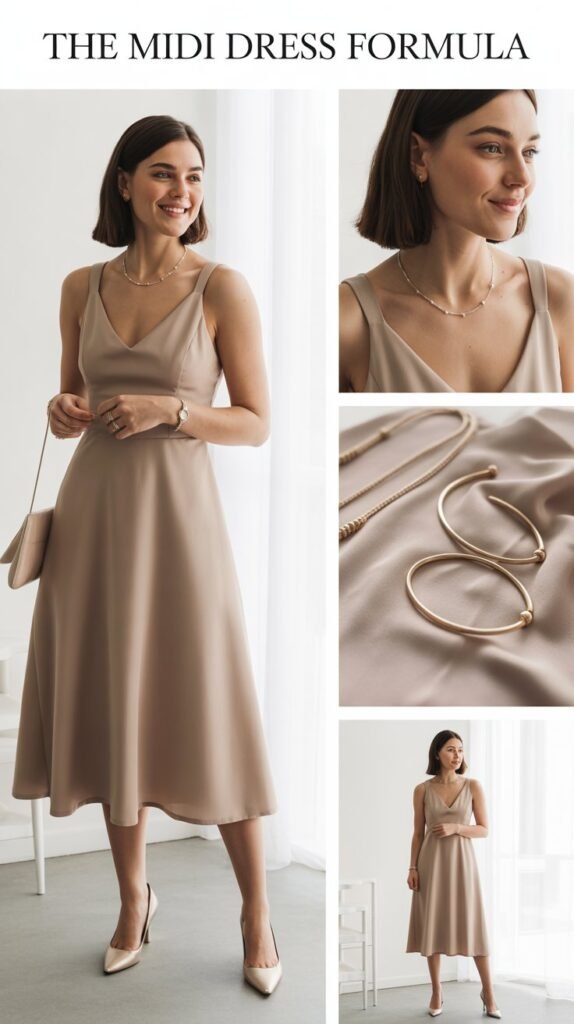 The Midi Dress Formula