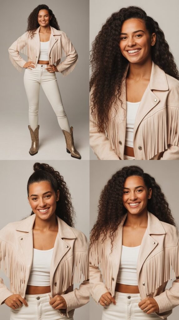 Monochromatic Western Outfit