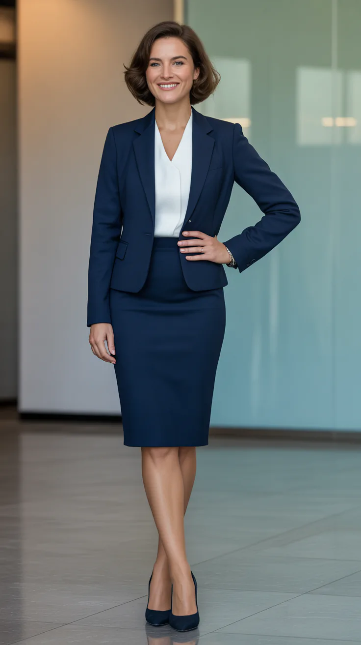 Elegant Professional Dress Outfits Women Wear to Impress