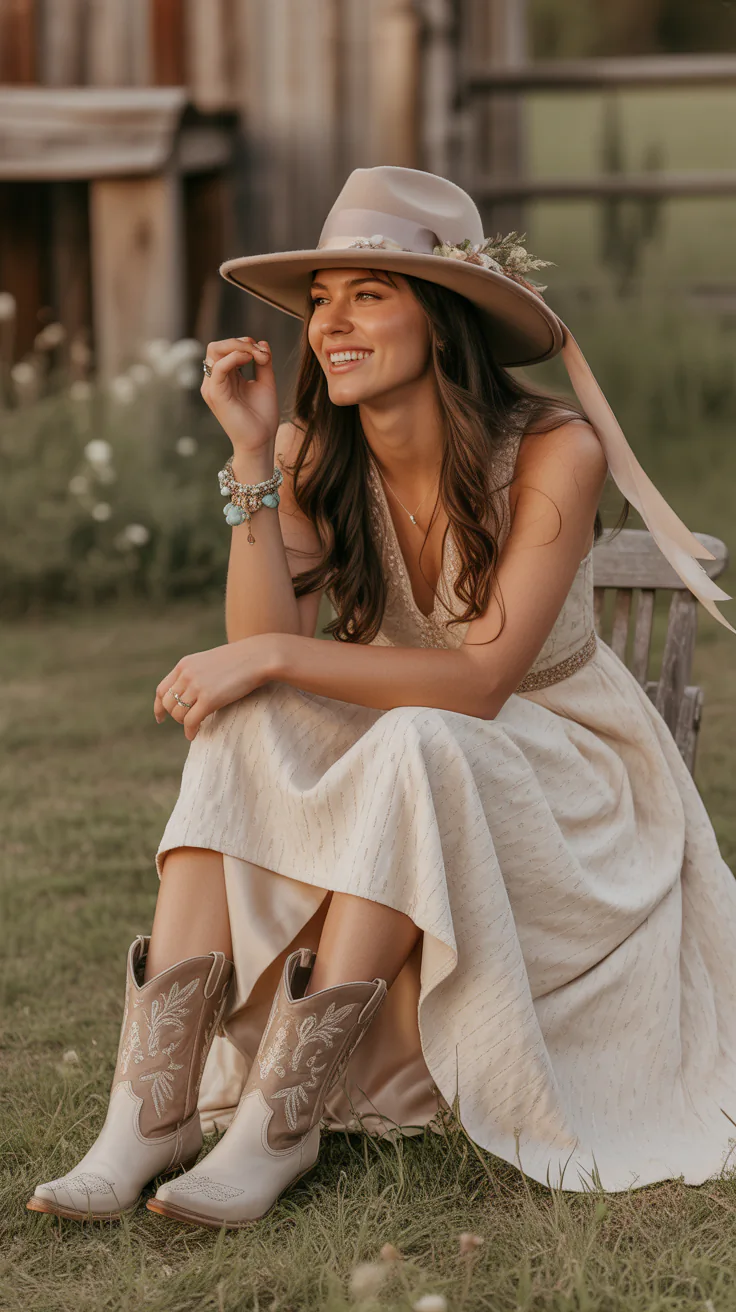 Elegant Western Wedding Outfit Ideas for Women