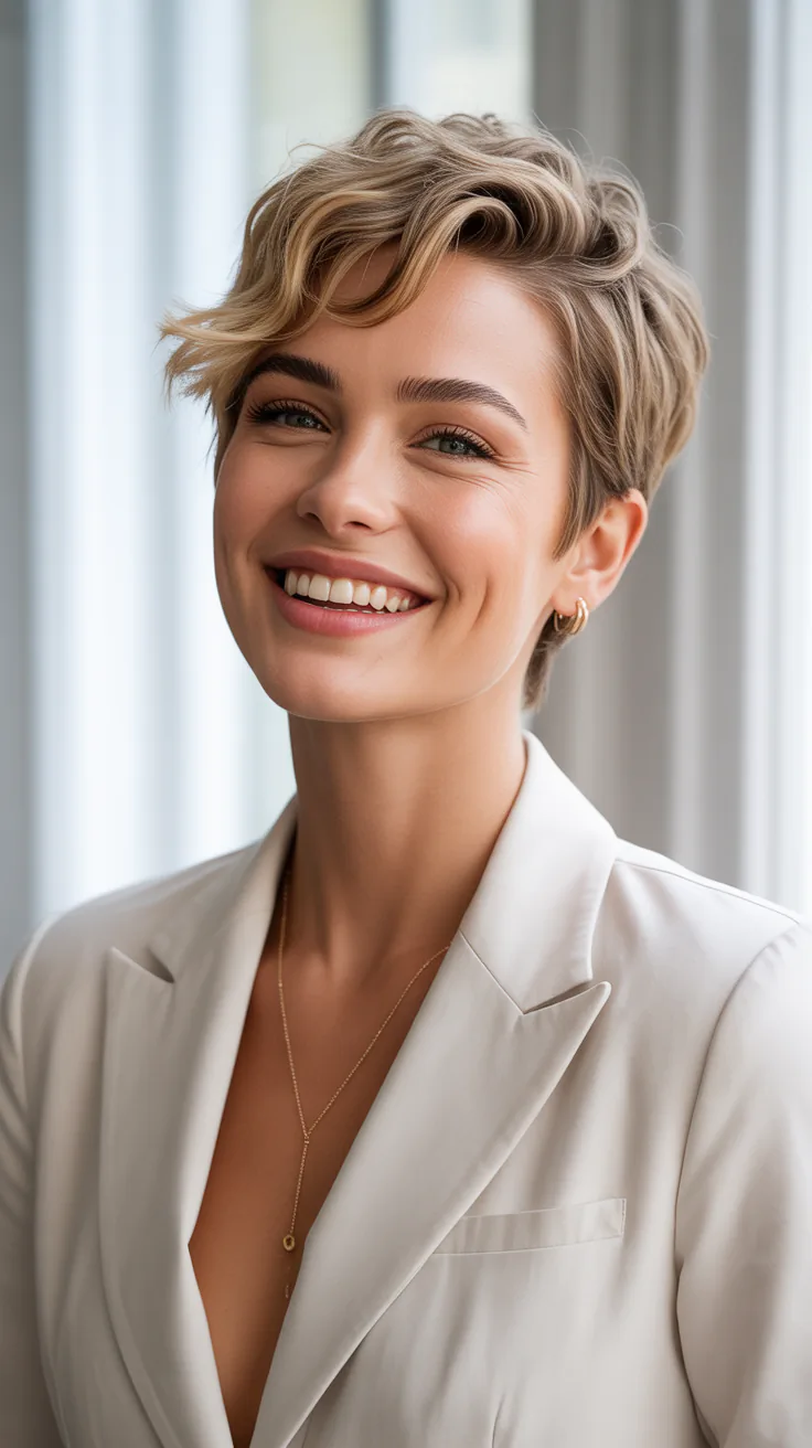 Confidence-Boosting Pixie Cut Outfits Women Love
