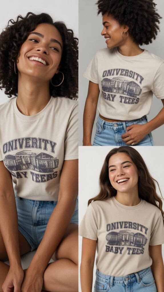 Baby Tees with Graphics