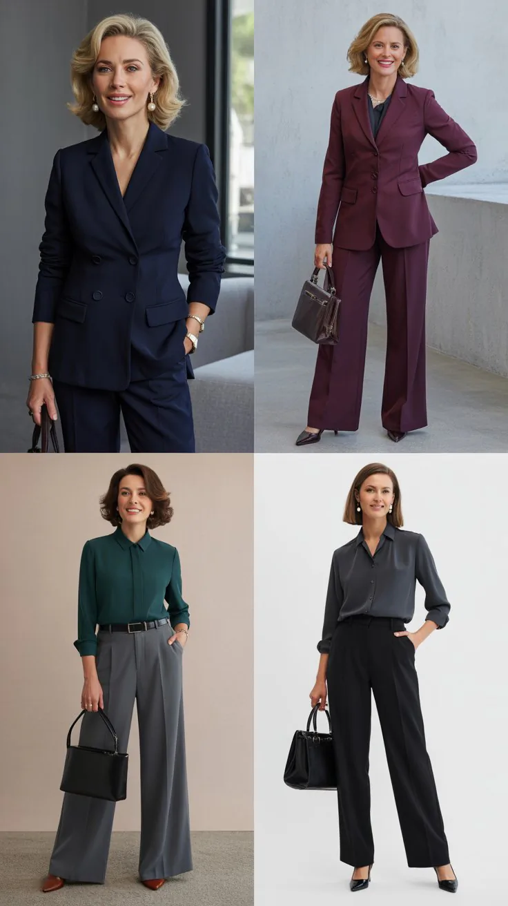 23 Stylish Office Outfits for Women Over 40