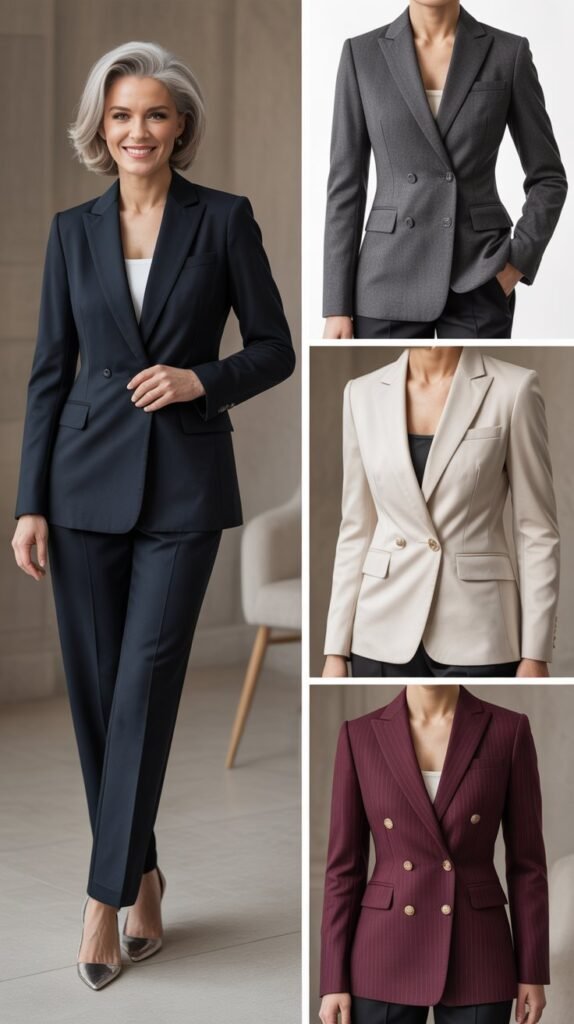 Tailored Blazers with Structure