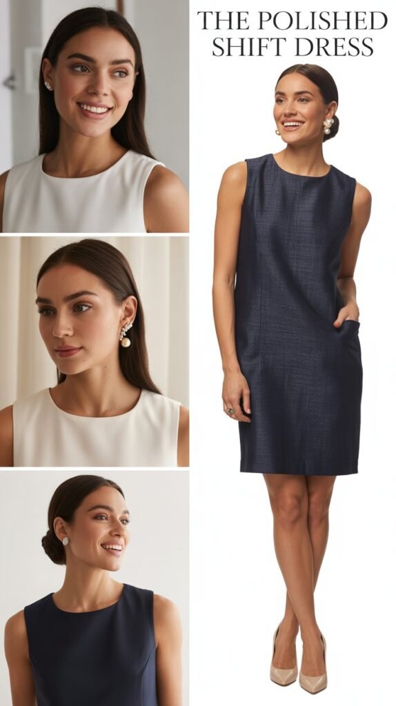  The Polished Shift Dress