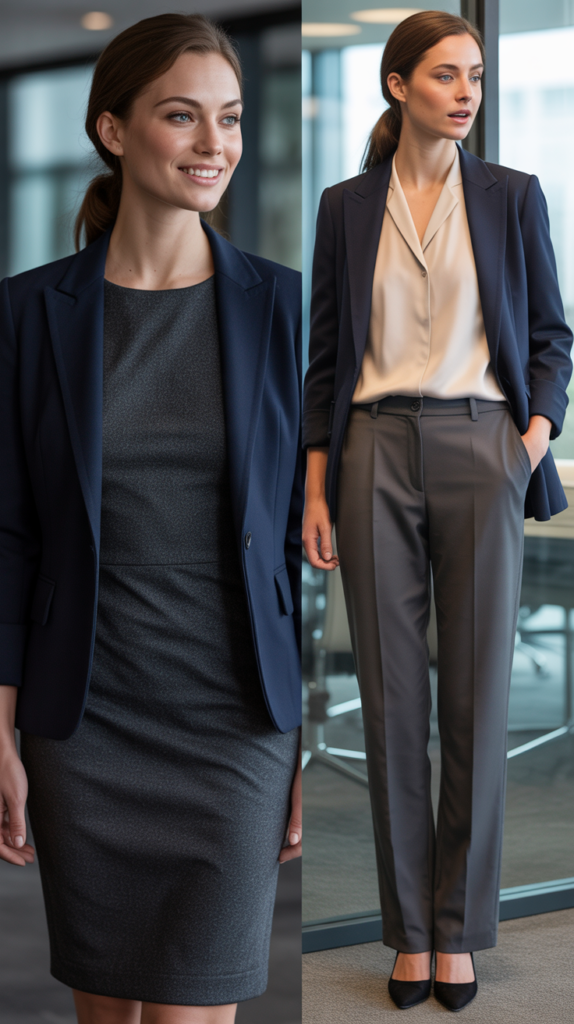 Thermal Layers with Structured Outerwear