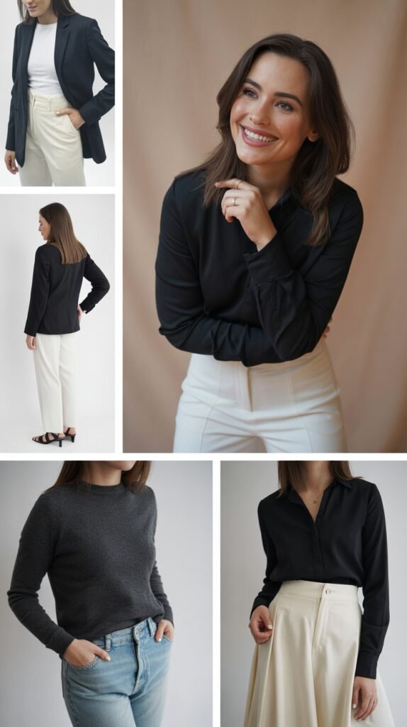 Dark Top with Light Bottom Contrast