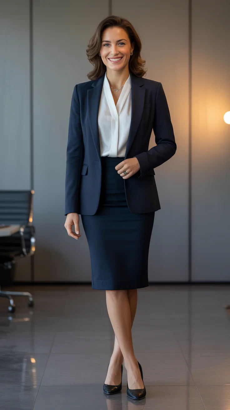 34 Elegant Professional Dress Outfits Women Wear to Impress