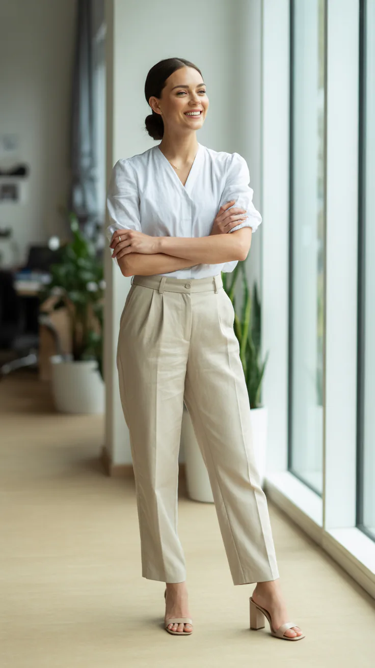 Light Summer Work Outfits Women Swear By